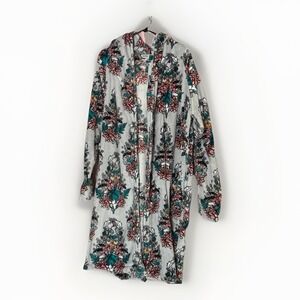 Harry Potter Vera Bradley Plush Hooded Robe 2X 3X Floral Cozy Lounge Plus